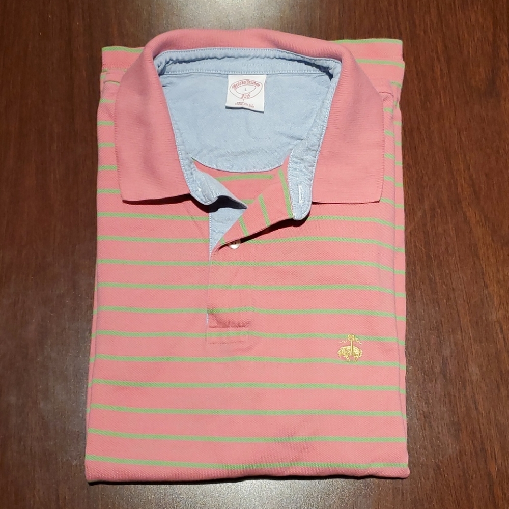 Men's Brooks Brothers Polo Sz L